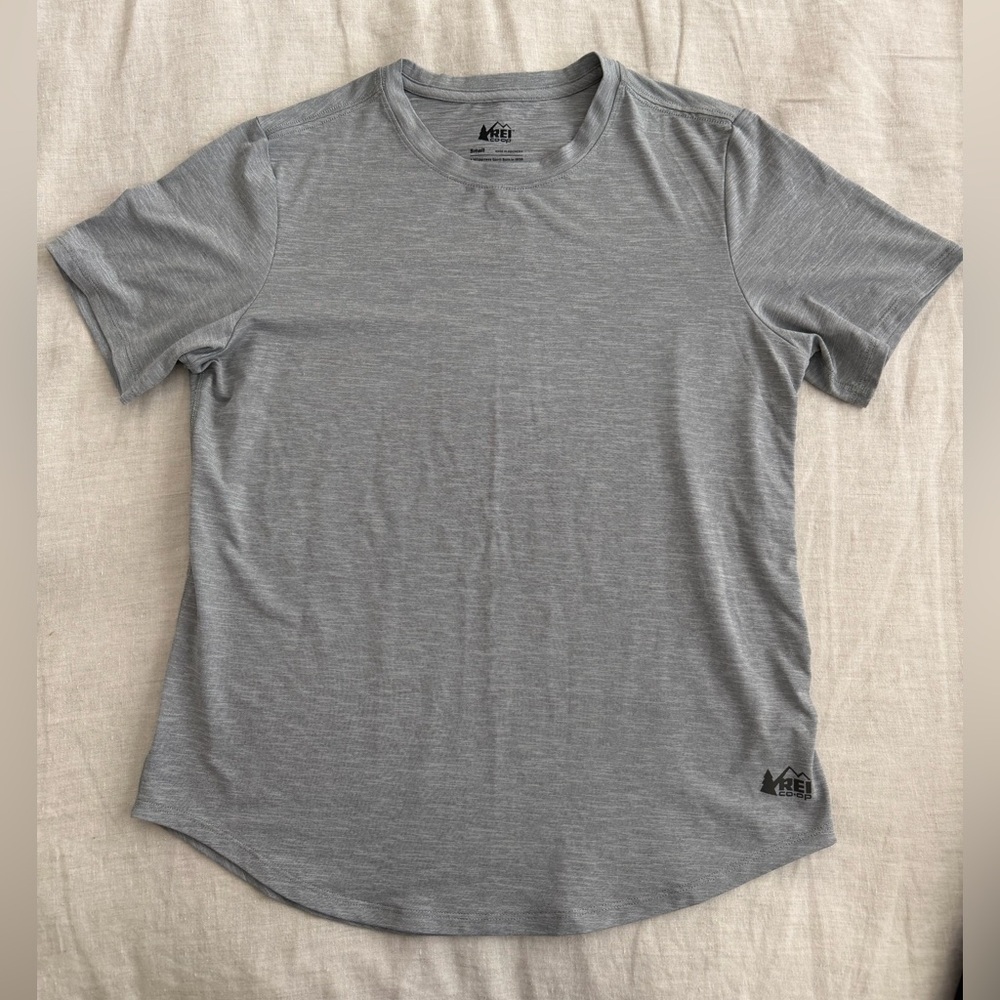 REI Gray Crew Tee